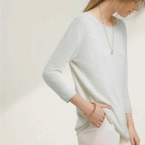 Aritzia / Wilfred Fine Knit Sweater (White) - Picture 8 of 8